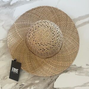 Brand New Frye Straw Summer Hat